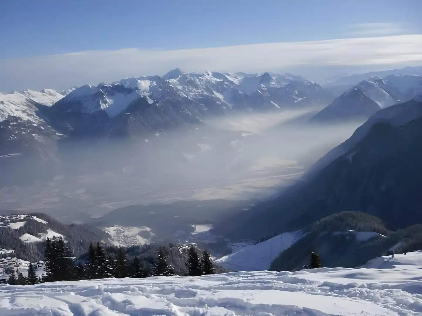 Alpenhotel Zimba Landschaft
