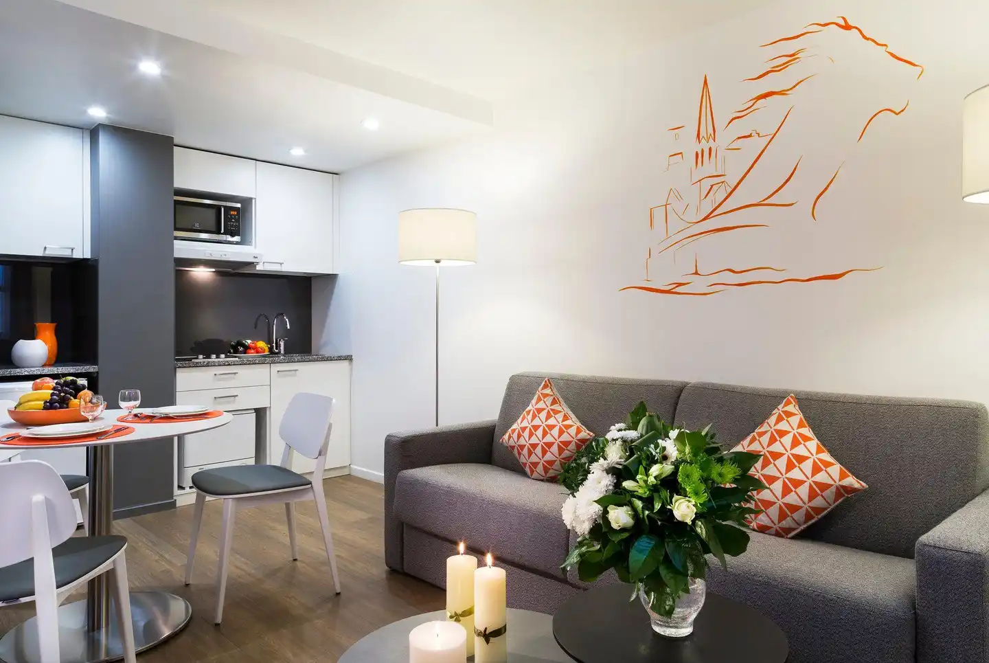 Citadines Presquîle Lyon Wohnbeispiel