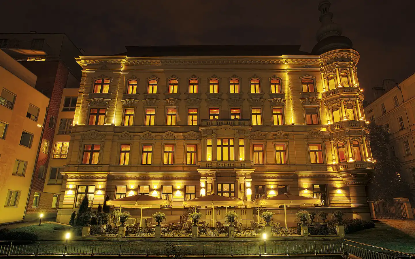 Le Palais Art Hotel Aussenansicht