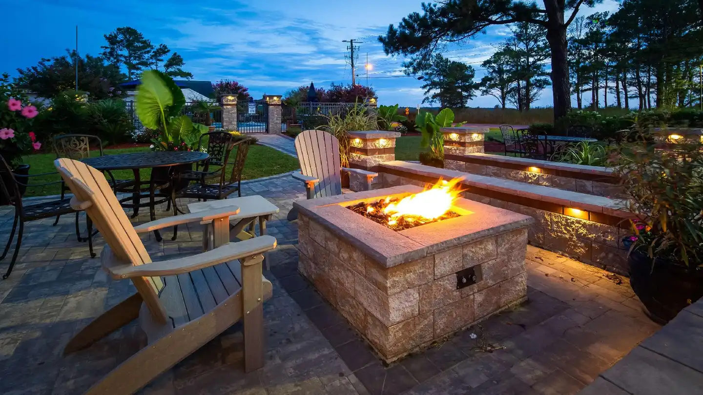 Spark by Hilton Chincoteague Island Terrasse