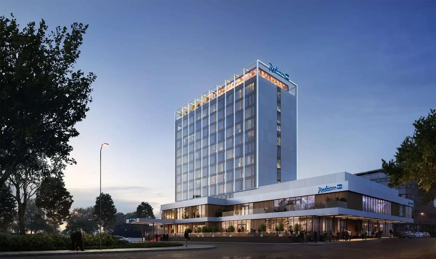 Radisson Blu Caledonien Hotel, Kristiansand Aussenansicht