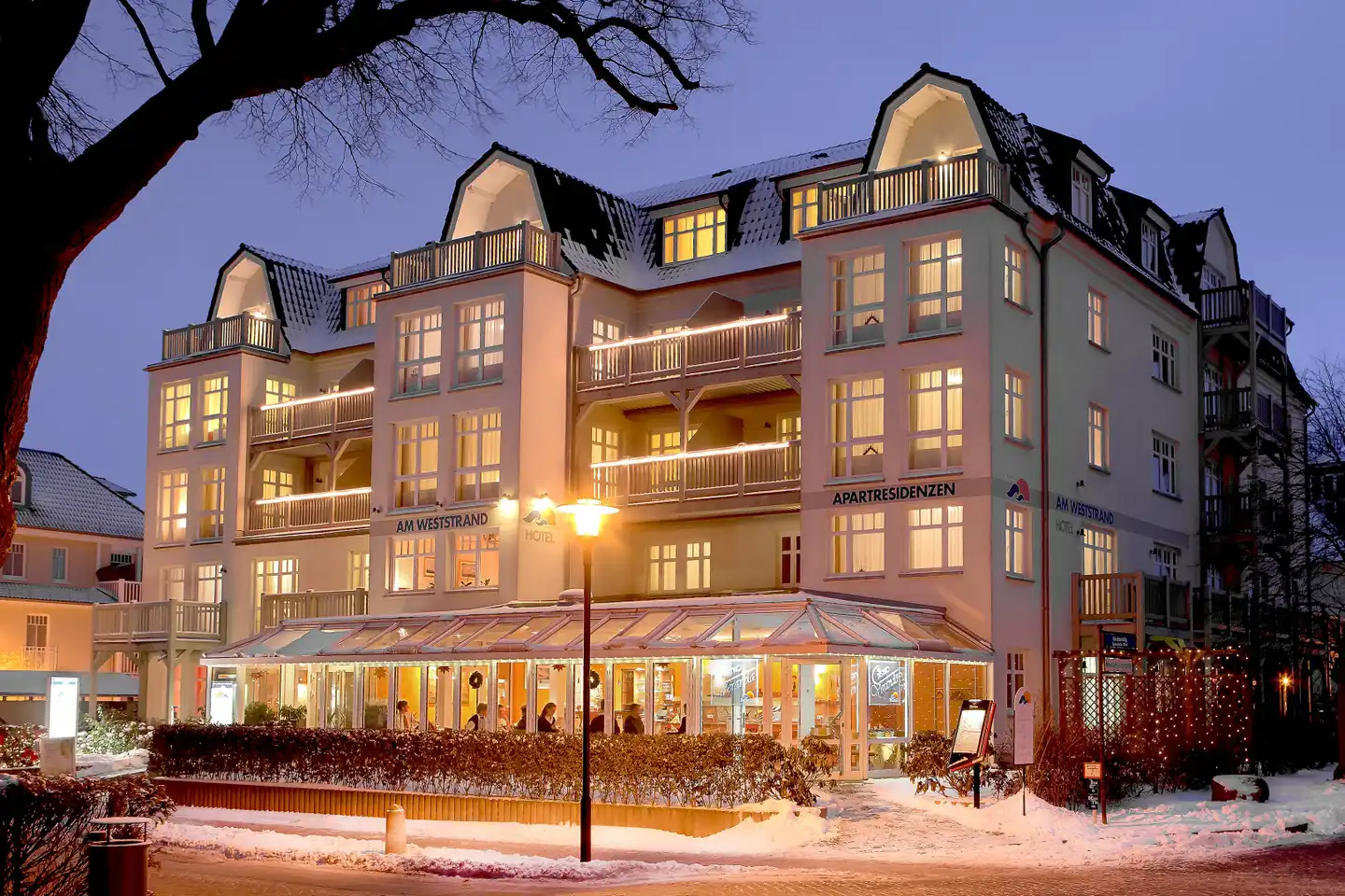 Am Weststrand Aparthotel Kühlungsborn Aussenansicht