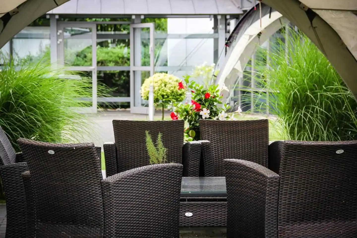 Hotel Park Soltau Terrasse