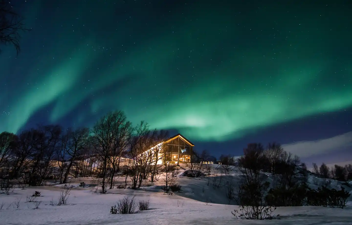 Kirkenes Snowhotel Aussenansicht