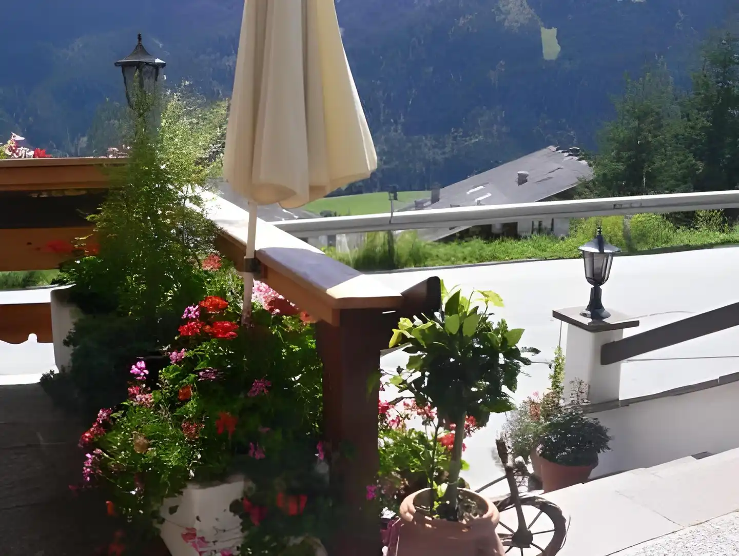 Das Grünholz Aparthotel Garten