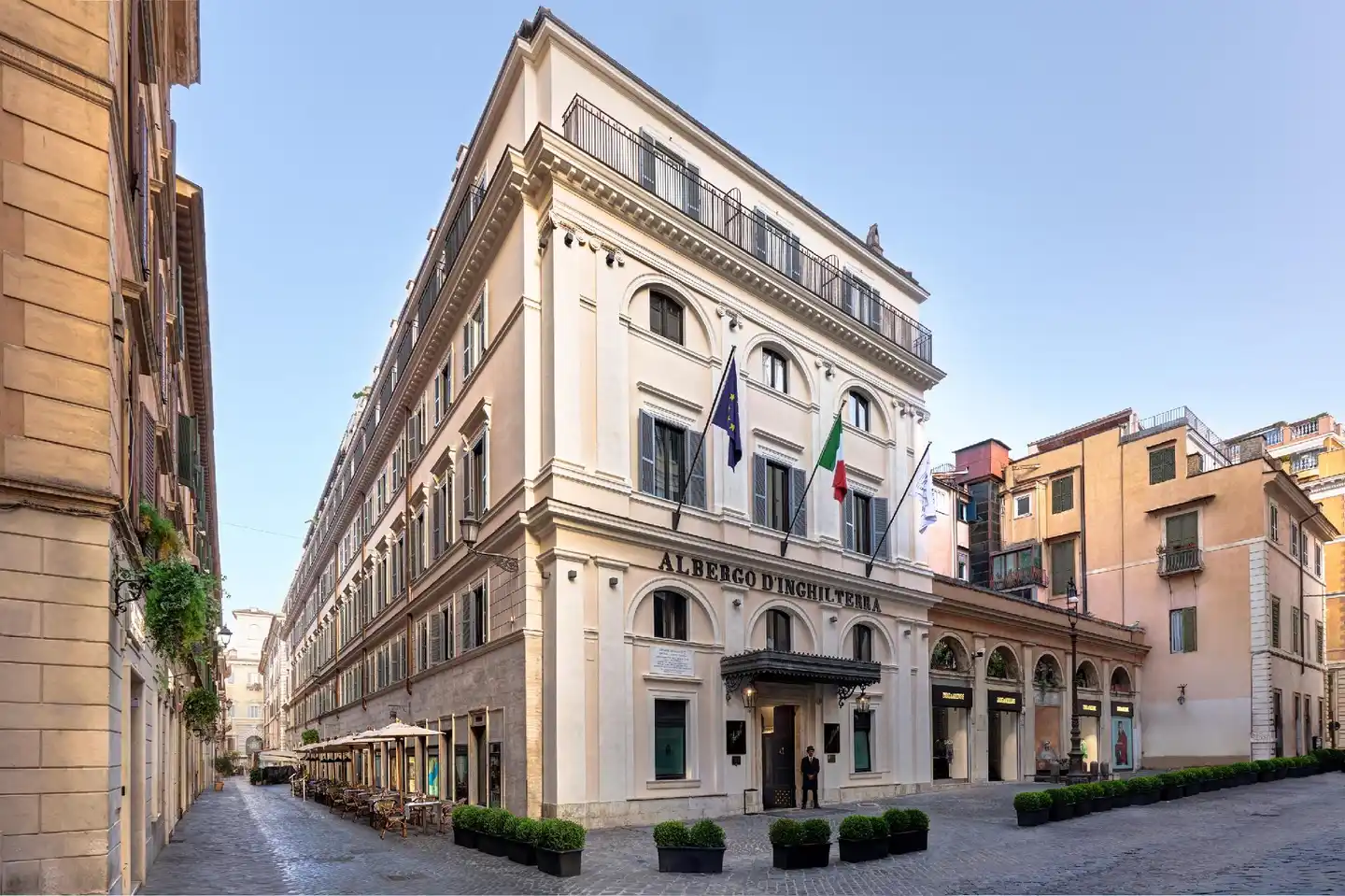 Hotel D'Inghilterra - Starhotels Collezione Aussenansicht