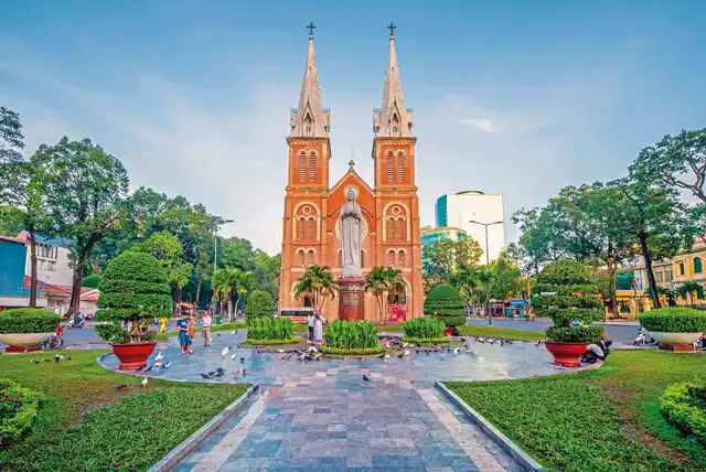 Stippvisite Ho Chi Minh Stadt Aussenansicht