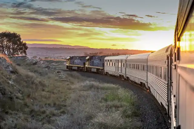 Indian Pacific  Adelaide - Sydney Landschaft