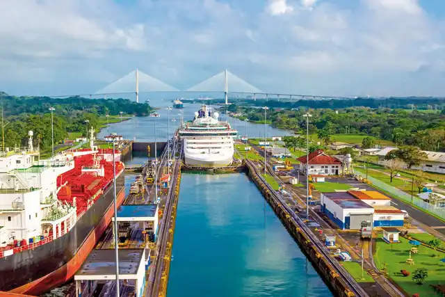 Der Panama-Kanal, das 8. Weltwunder Terrasse