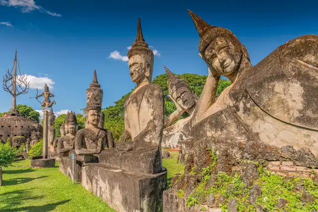 Höhepunkte in Laos und Kambodscha (Gruppenreise) Landschaft