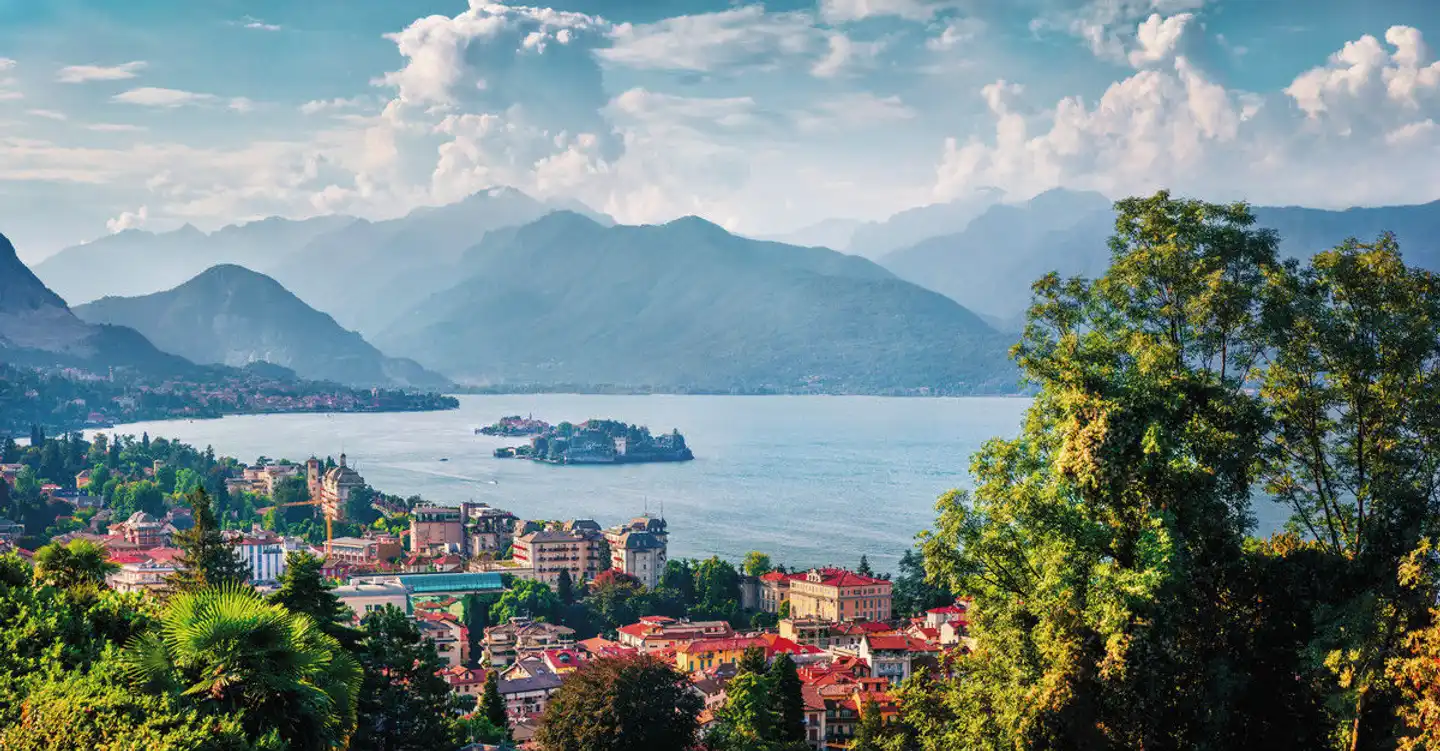 Zugspecial Rheingold - Lago Maggiore (Hotel Milan et Speranza) Landschaft