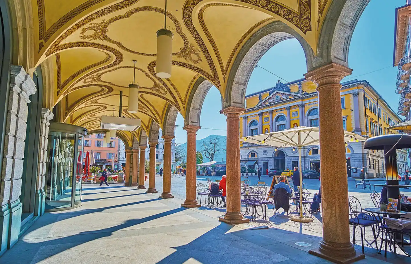 Zugspecial Rheingold - Lago Maggiore (Hotel Milan et Speranza) Lobby