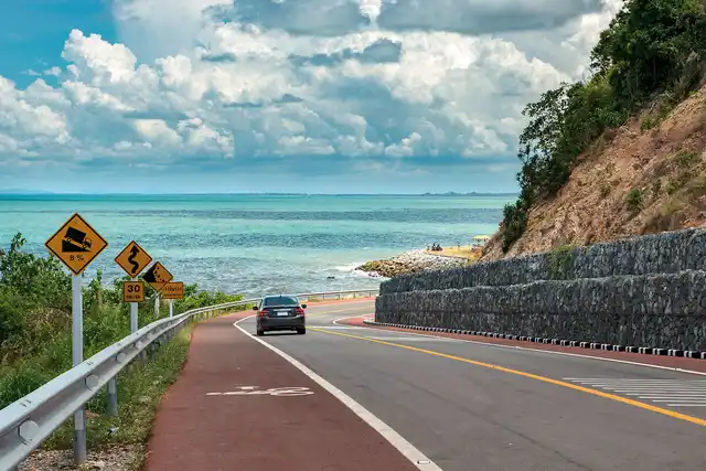 Auf in den Süden (Autoreise) Landschaft