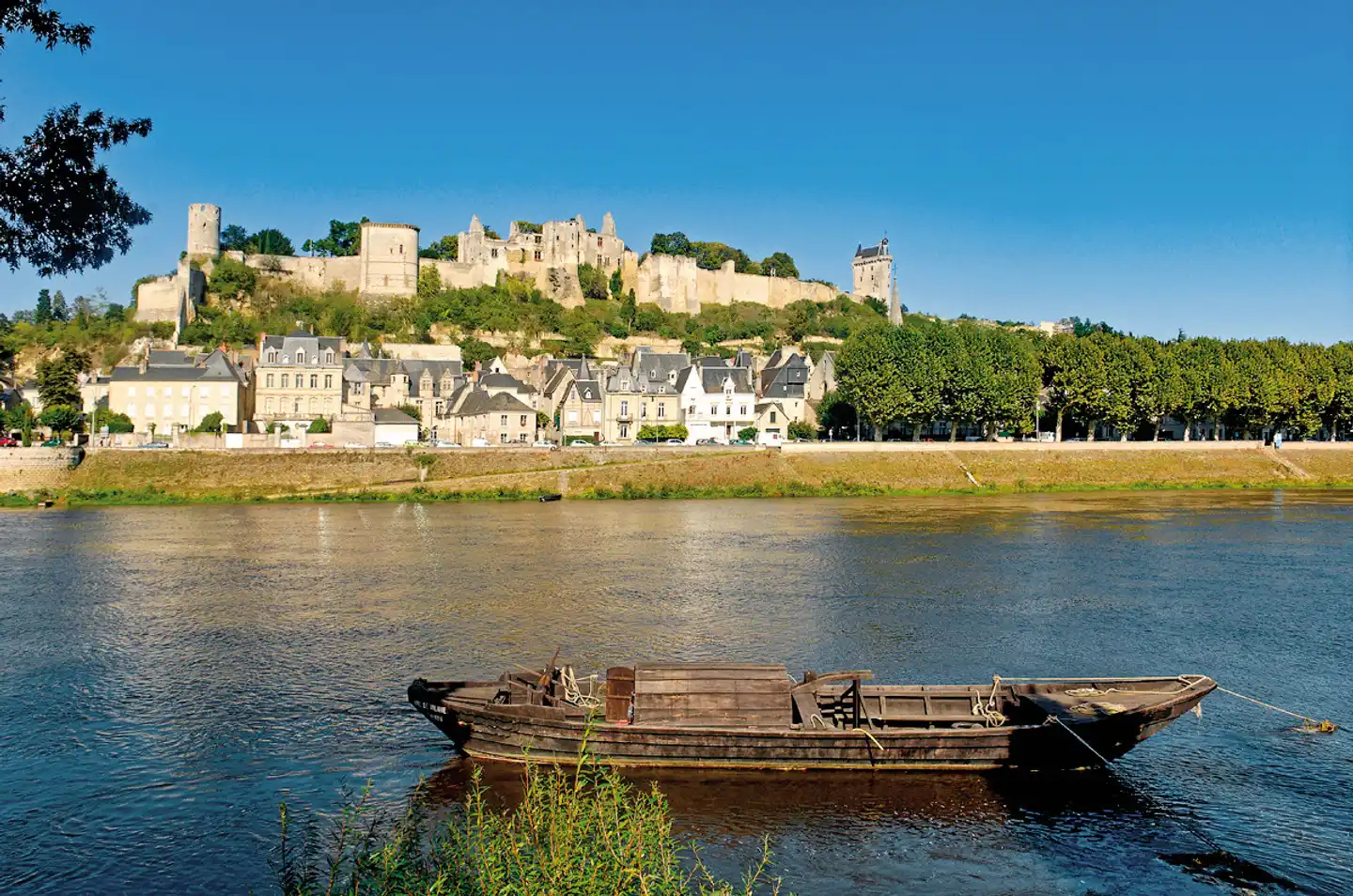 Schlösser der Loire ab Blois Landschaft