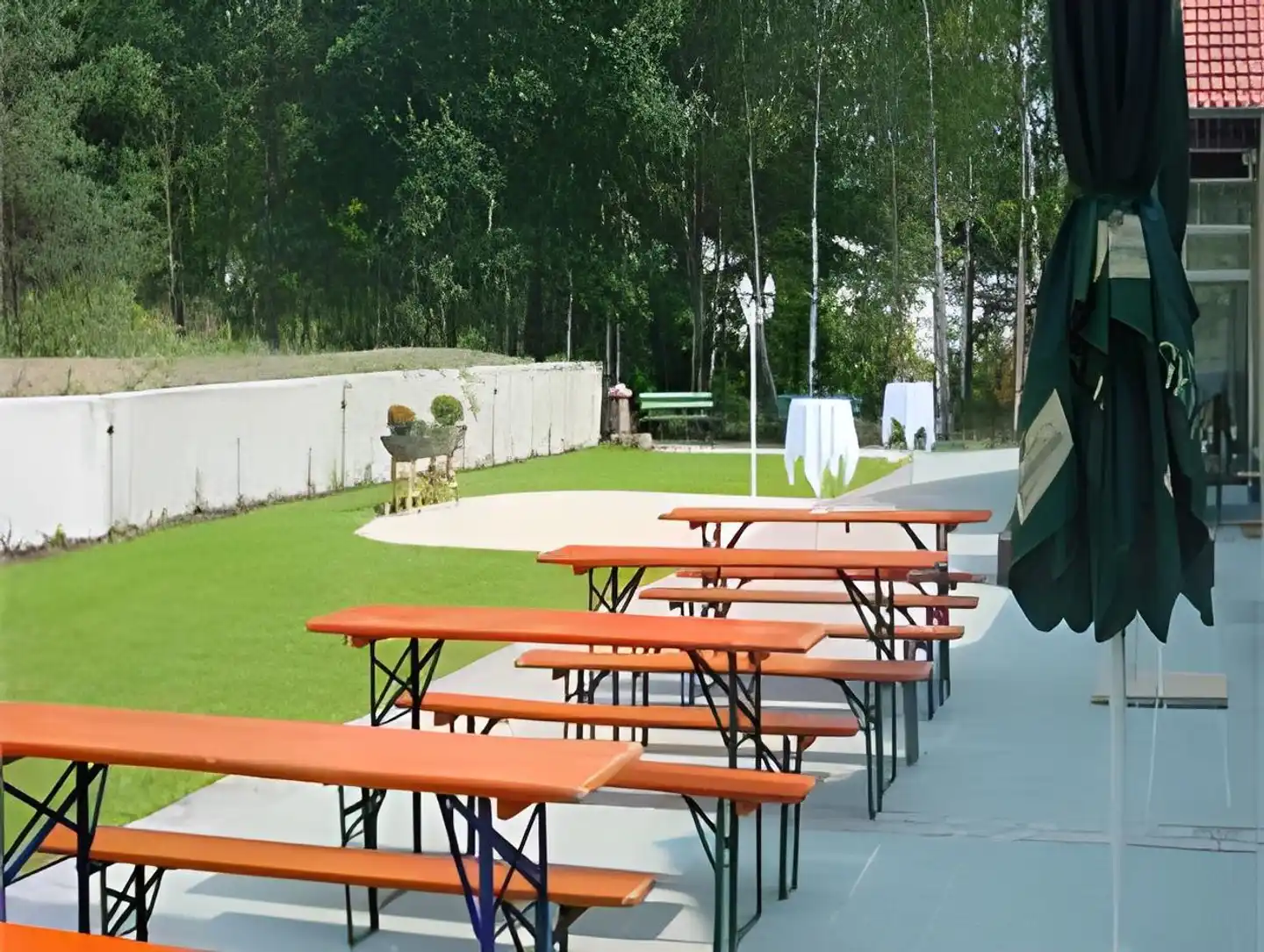 Ferien Hotel Spree-Neisse Terrasse