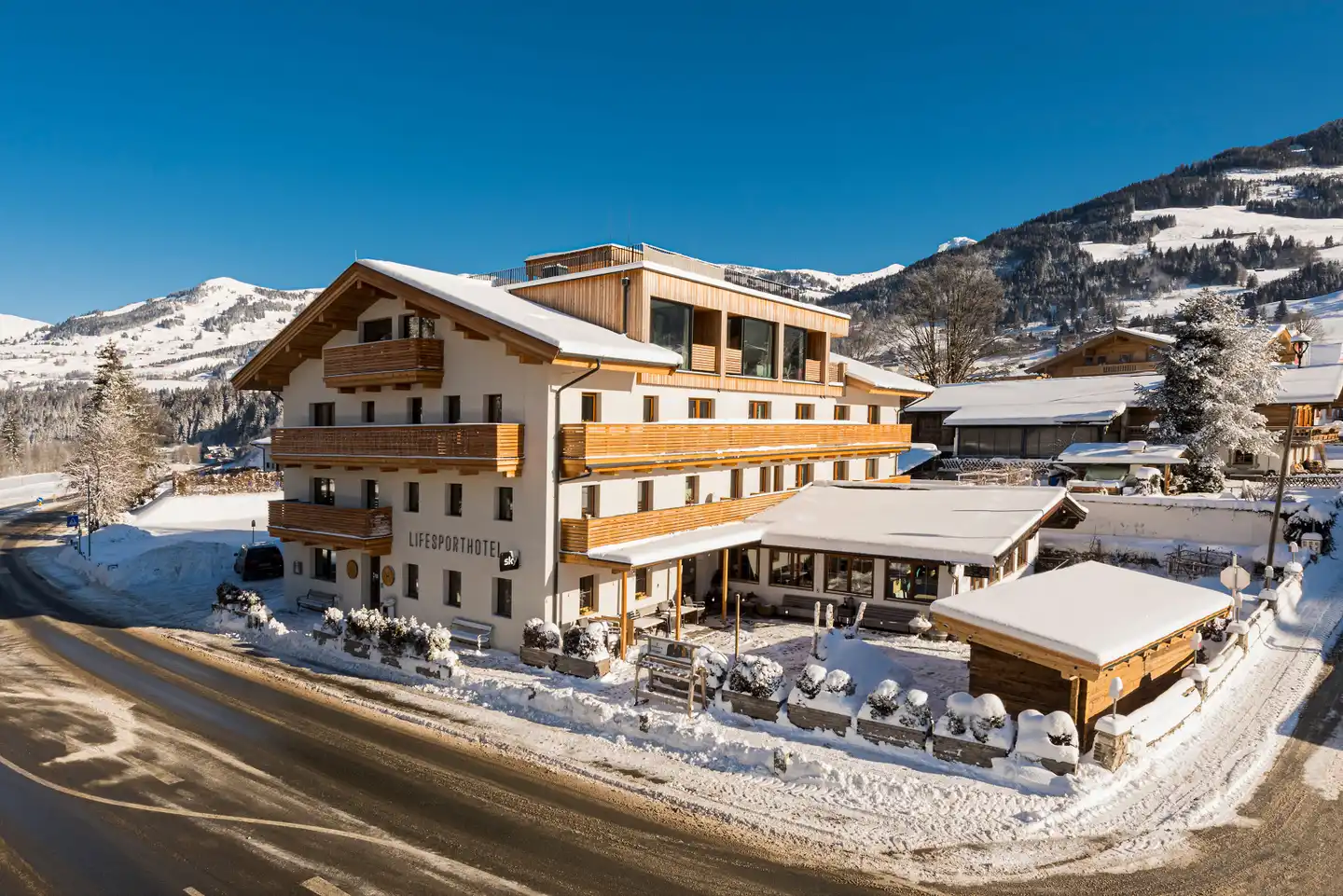 Lifesport Hotel Hechenmoos Aussenansicht