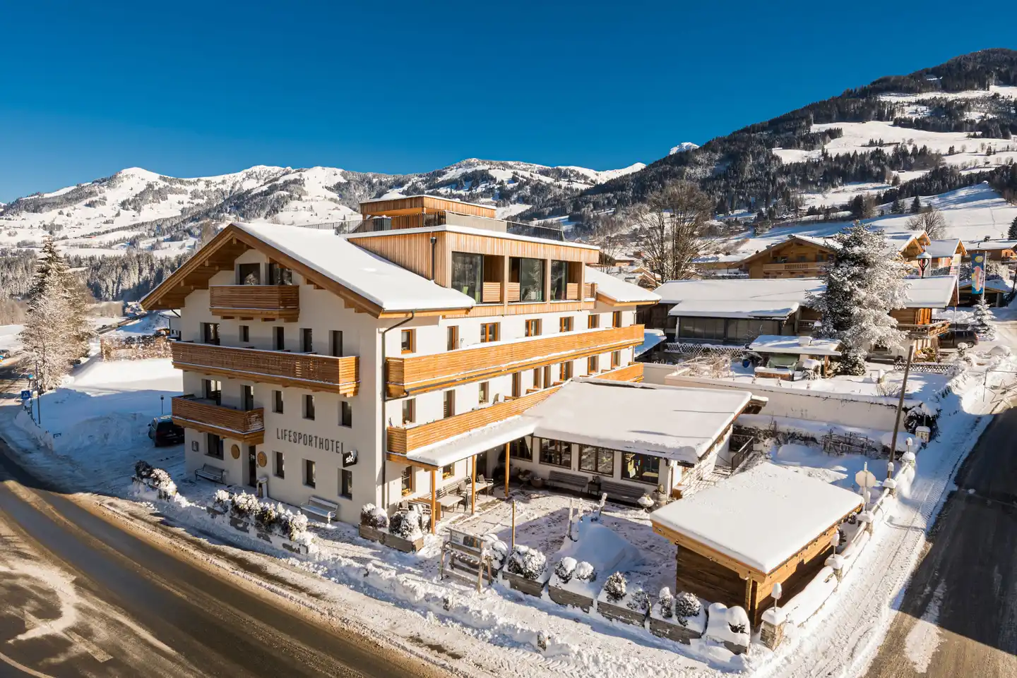 Lifesport Hotel Hechenmoos Aussenansicht