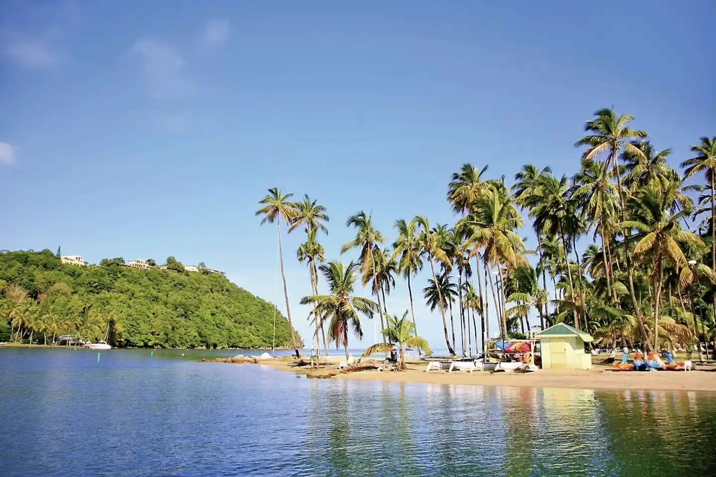 Marigot Beach Club & Dive Resort Landschaft