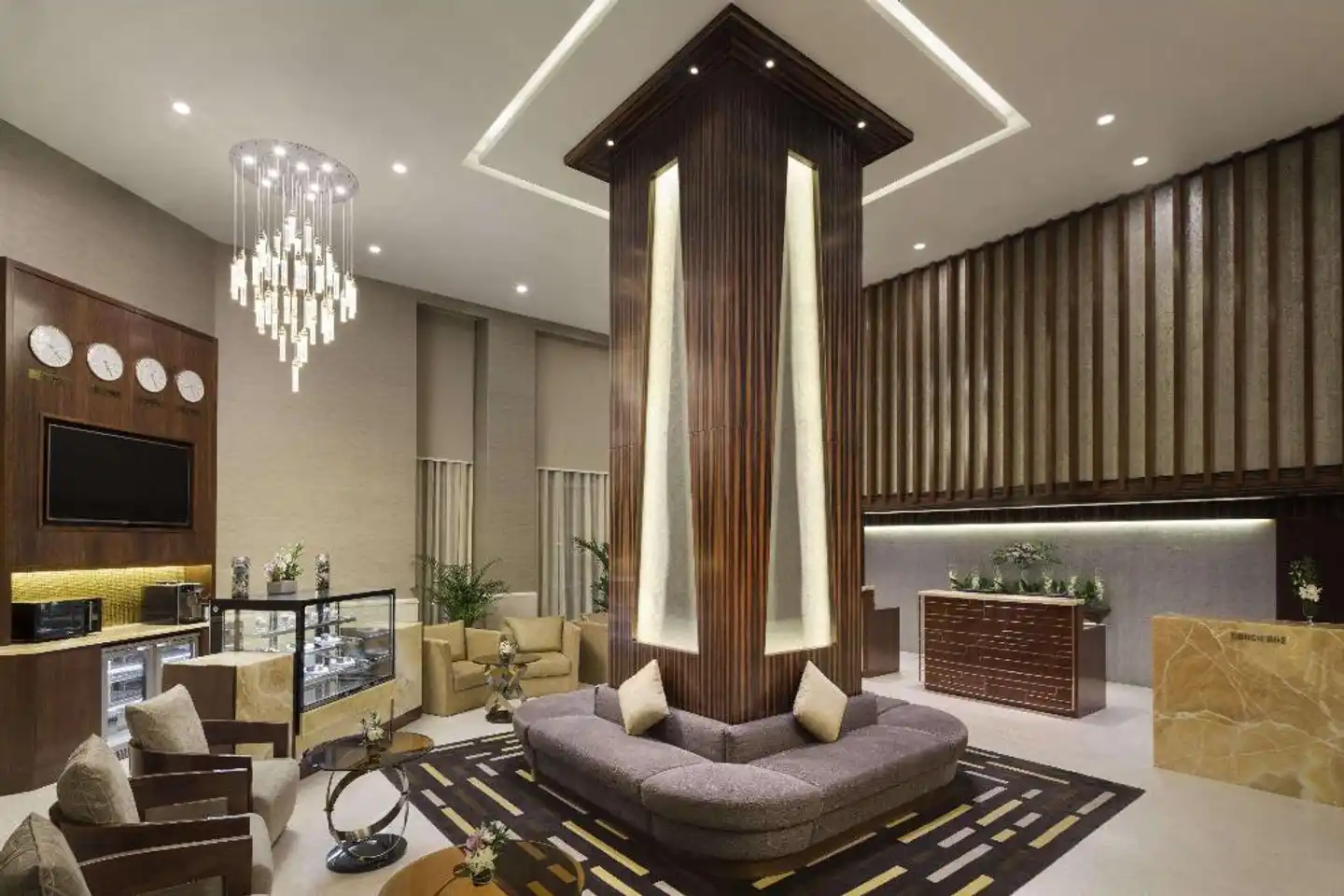 Hawthorn Suites by Wyndham Abu Dhabi City Center Lobby
