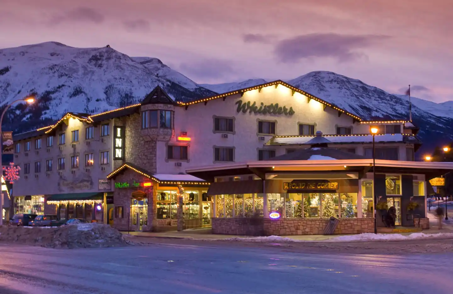 Whistler's Inn Aussenansicht