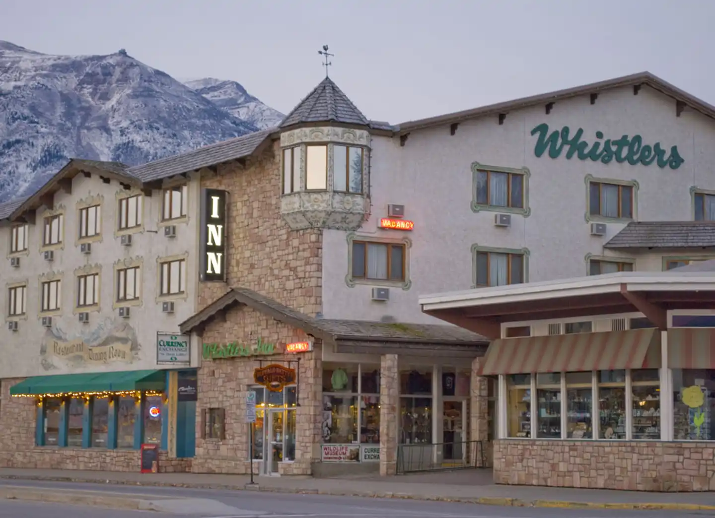 Whistler's Inn Aussenansicht