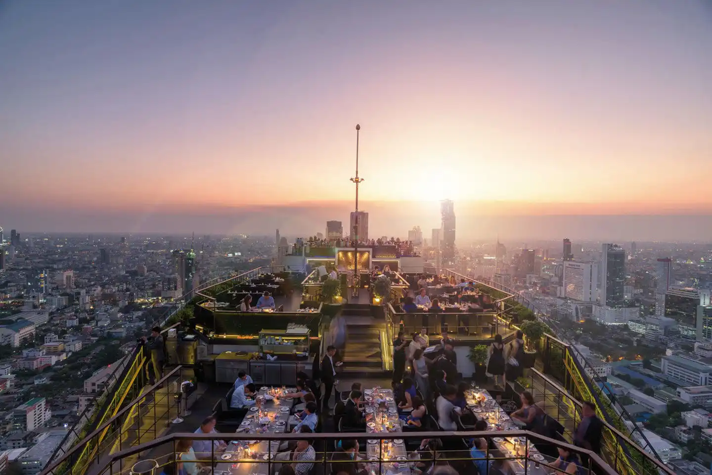 Banyan Tree Bangkok Landschaft