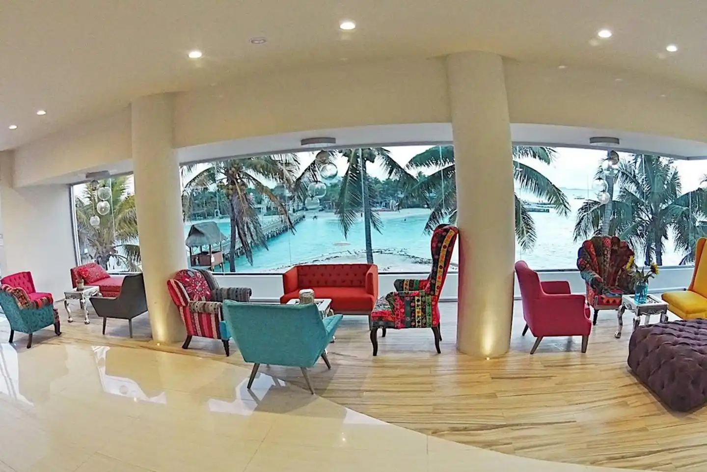MIA Reef Isla Mujeres Resort Lobby