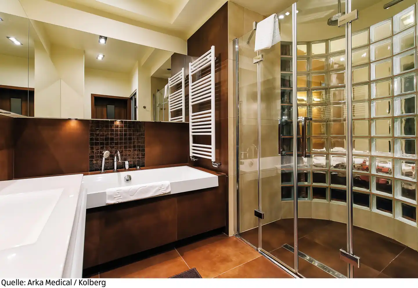 Arka Medical Spa Badezimmer