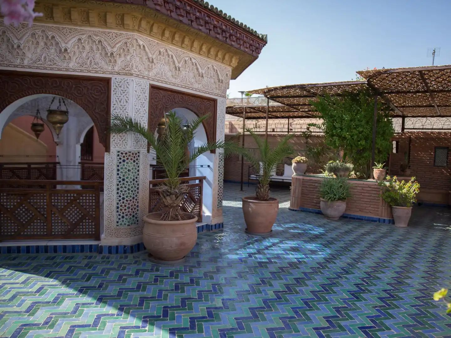 Riad Palais Sebban Terrasse