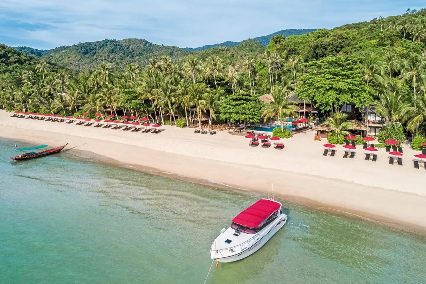 Anantara Rasananda Koh Phangan Villas Strand