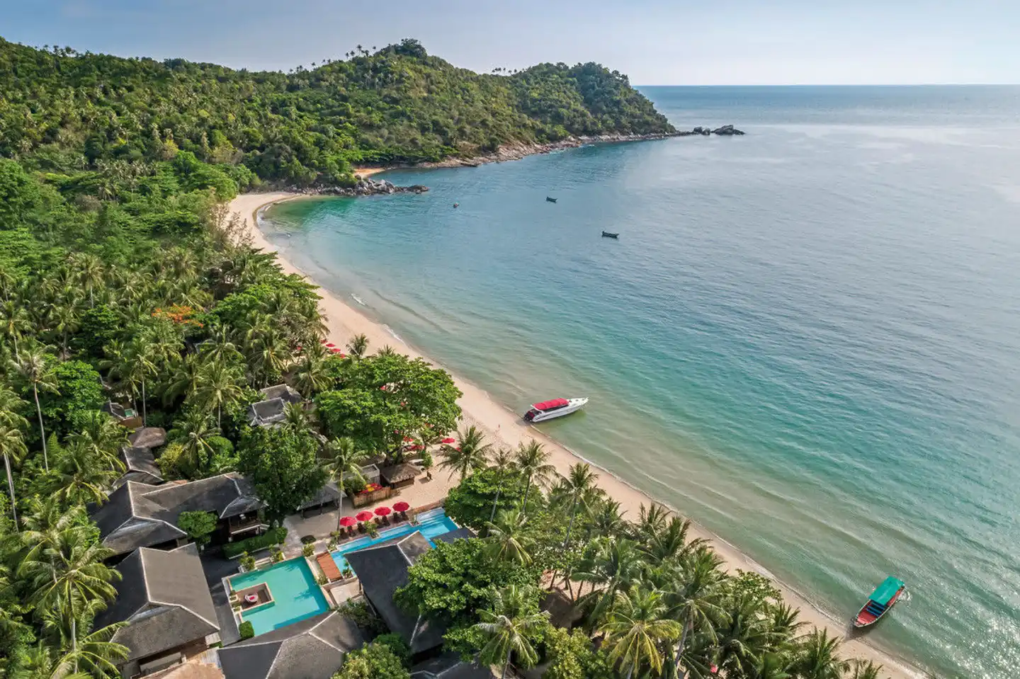 Anantara Rasananda Koh Phangan Villas Landschaft
