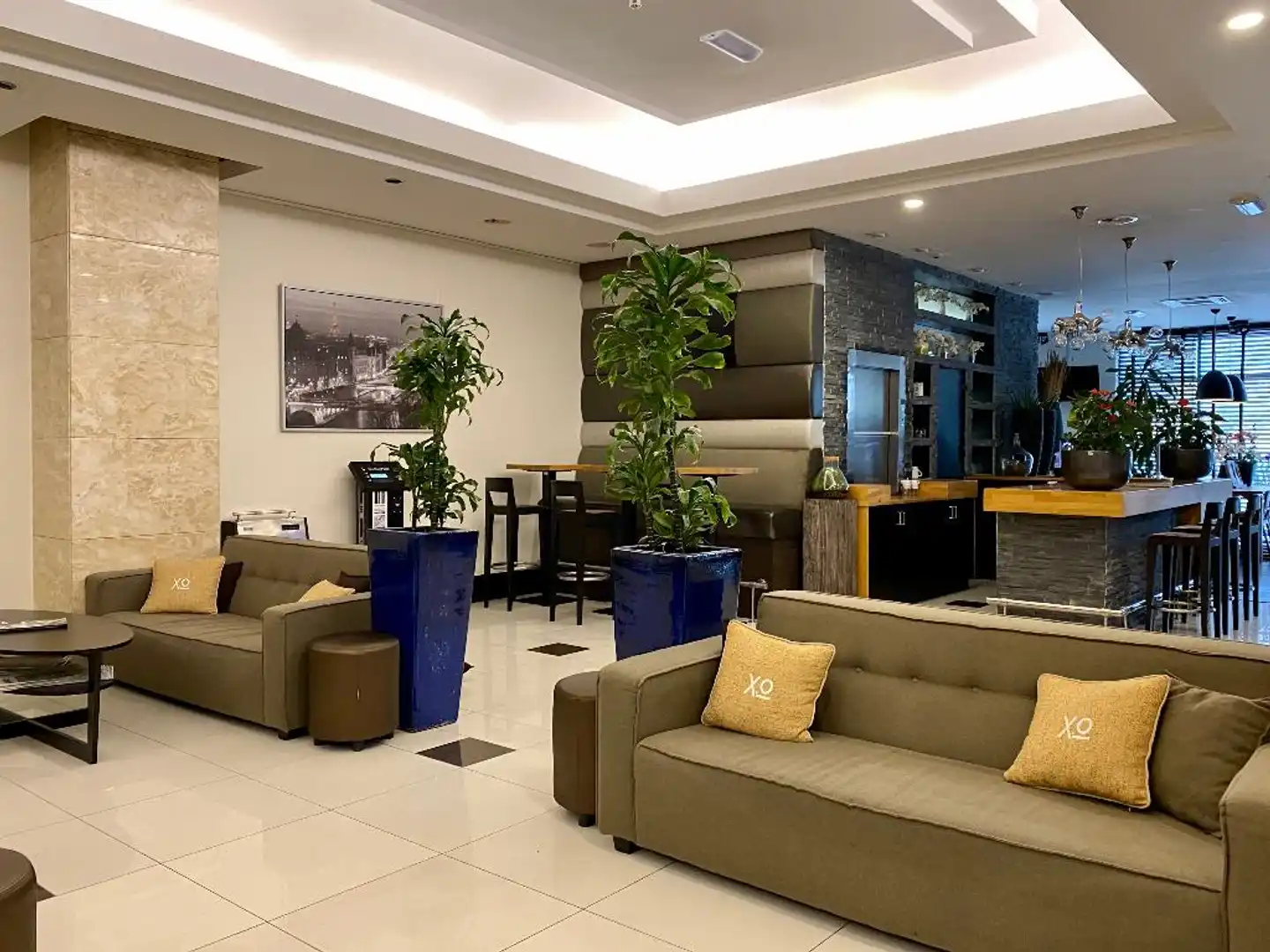 Blue Tower Lobby