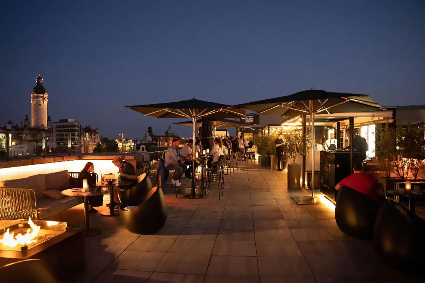 INNSIDE Leipzig Terrasse