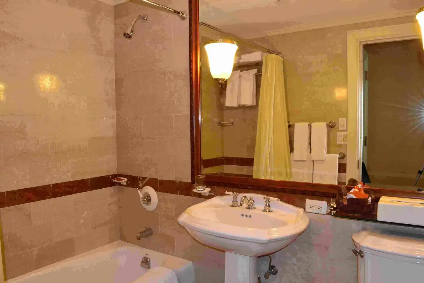 The Wall Street Inn Badezimmer