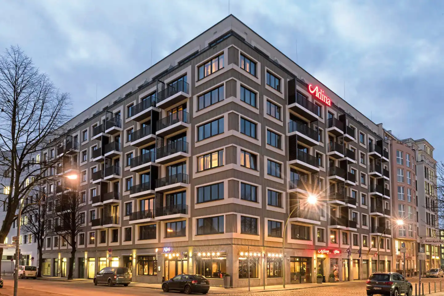 Adina Apartment Hotel Berlin Mitte Aussenansicht