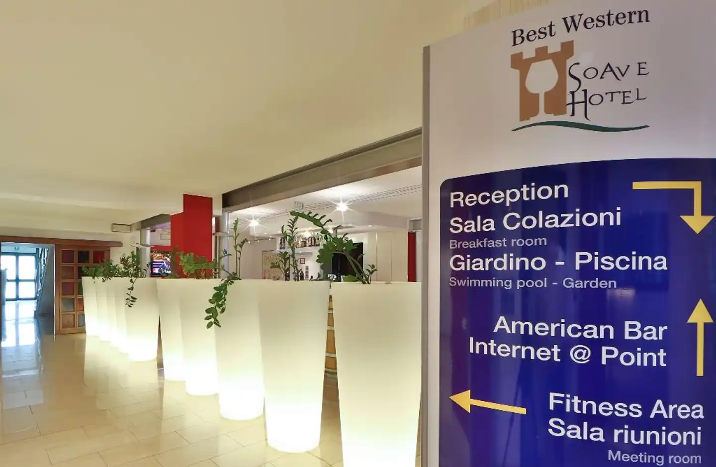 Best Western Soave Hotel Lobby