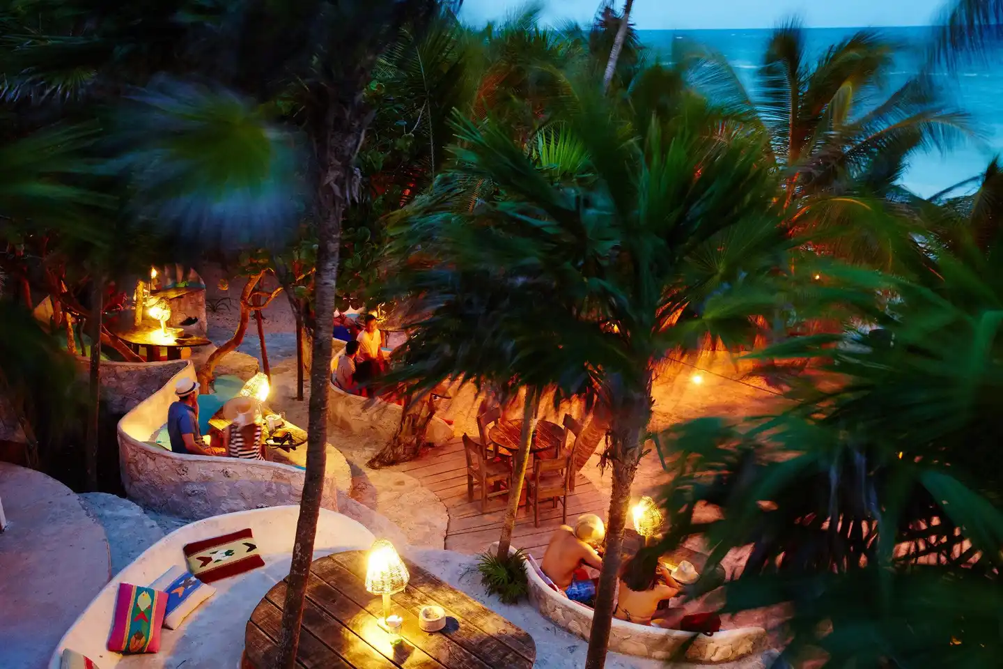 Papaya Playa Project Terrasse