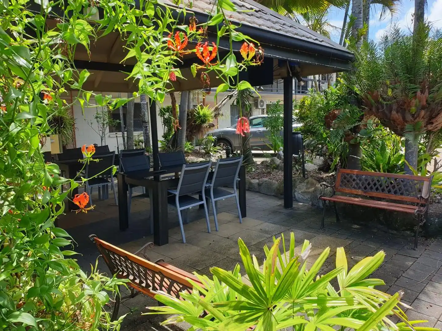 Cairns City Palms (ex High Chaparral Motel) Garten