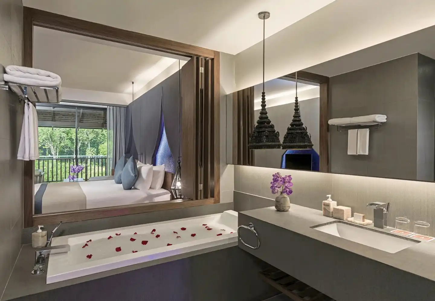 Avista Hideaway Phuket Patong - MGallery Badezimmer