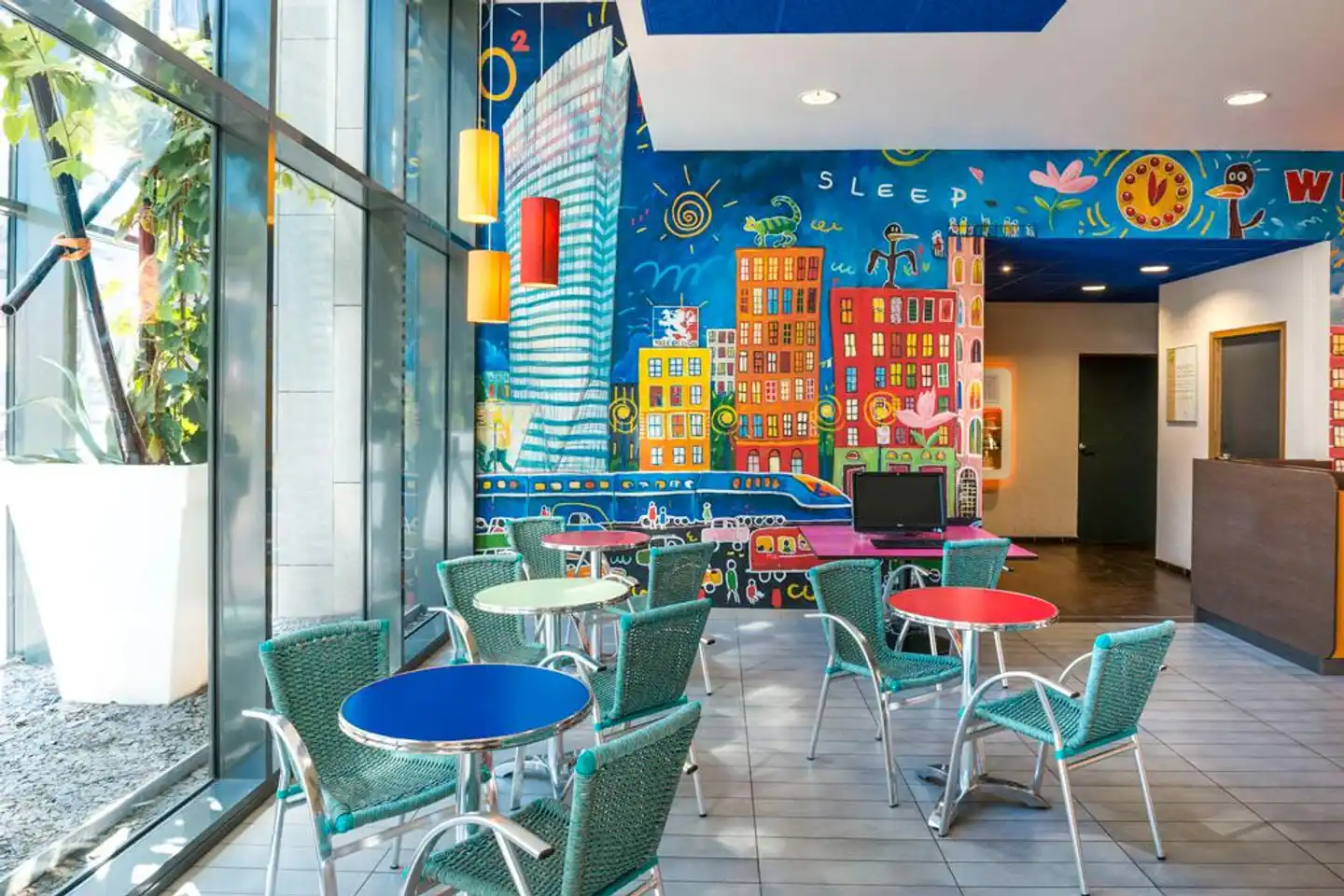 ibis budget Lyon Centre - Gare Part-Dieu Lobby