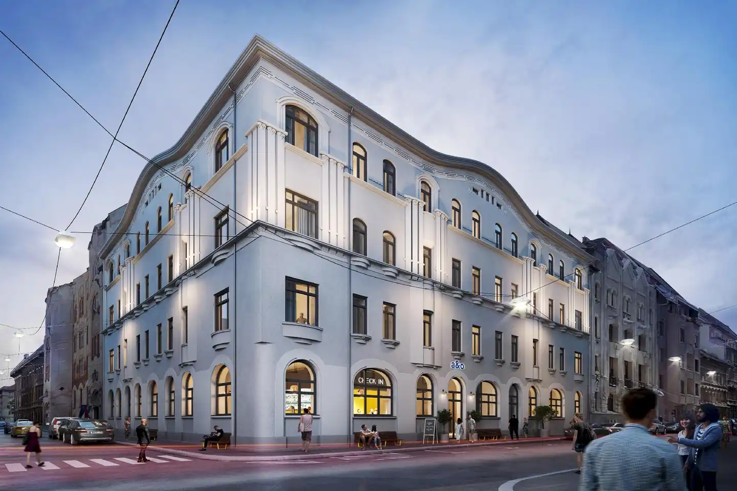 a&o Budapest City Aussenansicht