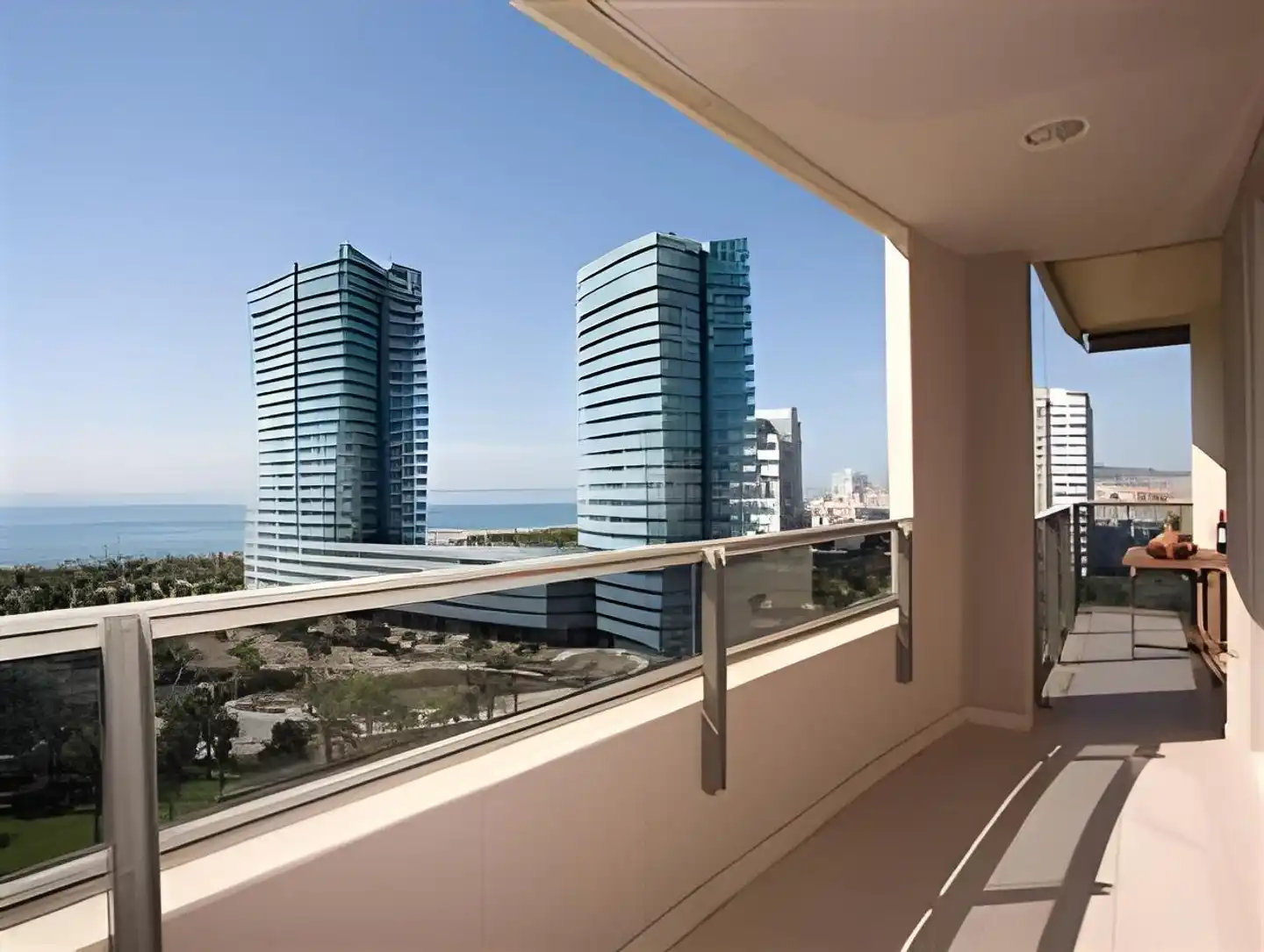 Akira Flats Diagonal Mar Apartments Terrasse