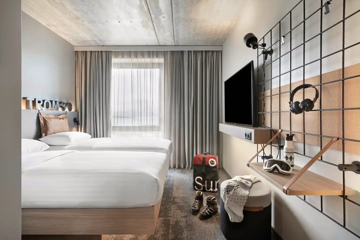 Moxy Hotel Tromsø Wohnbeispiel
