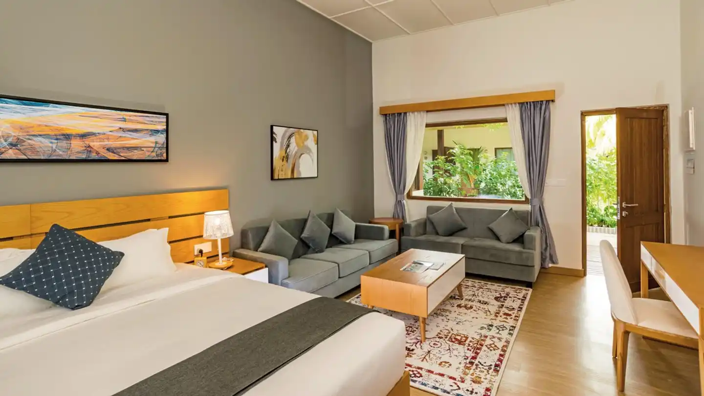 Fiyavalhu Maldives Wohnbeispiel
