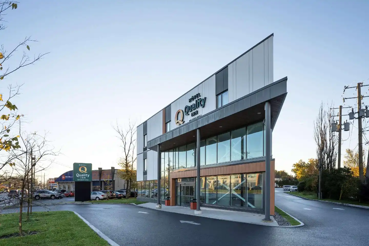 Quality Inn Quebec City Aussenansicht
