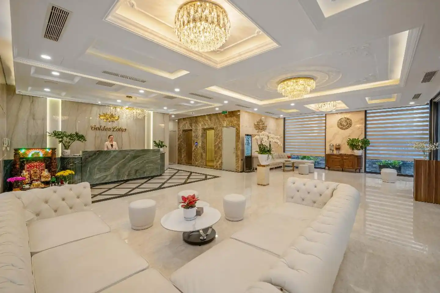 Golden Lotus Hotel Lobby