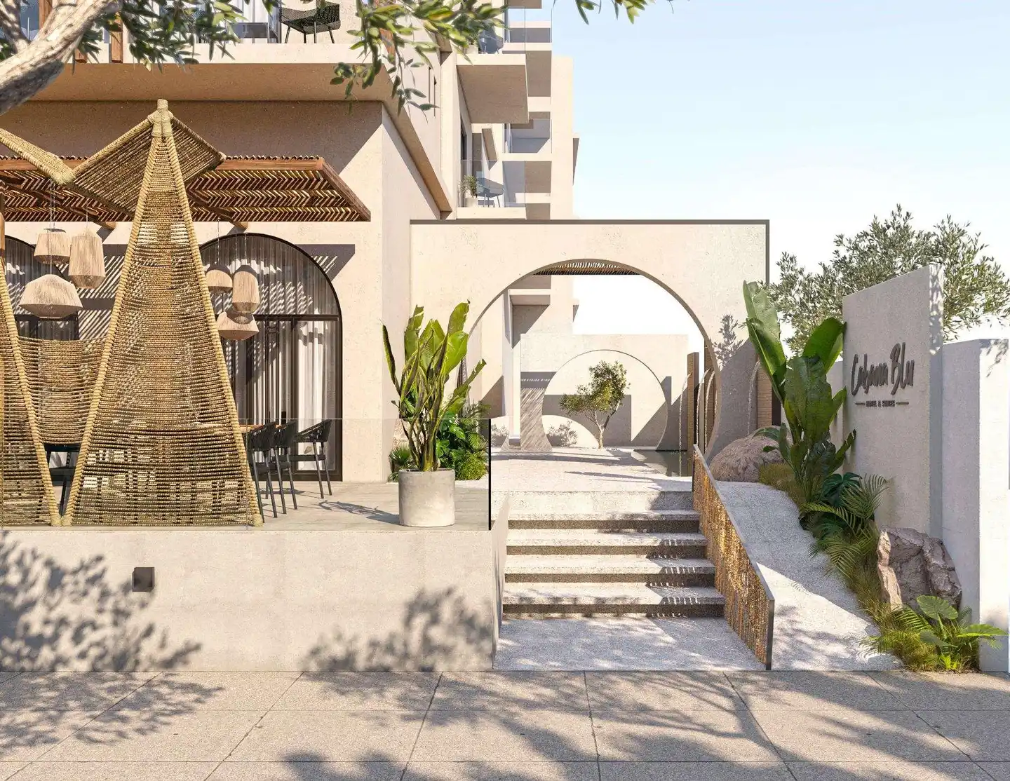 Cabana Blu Hotel & Suites Aussenansicht