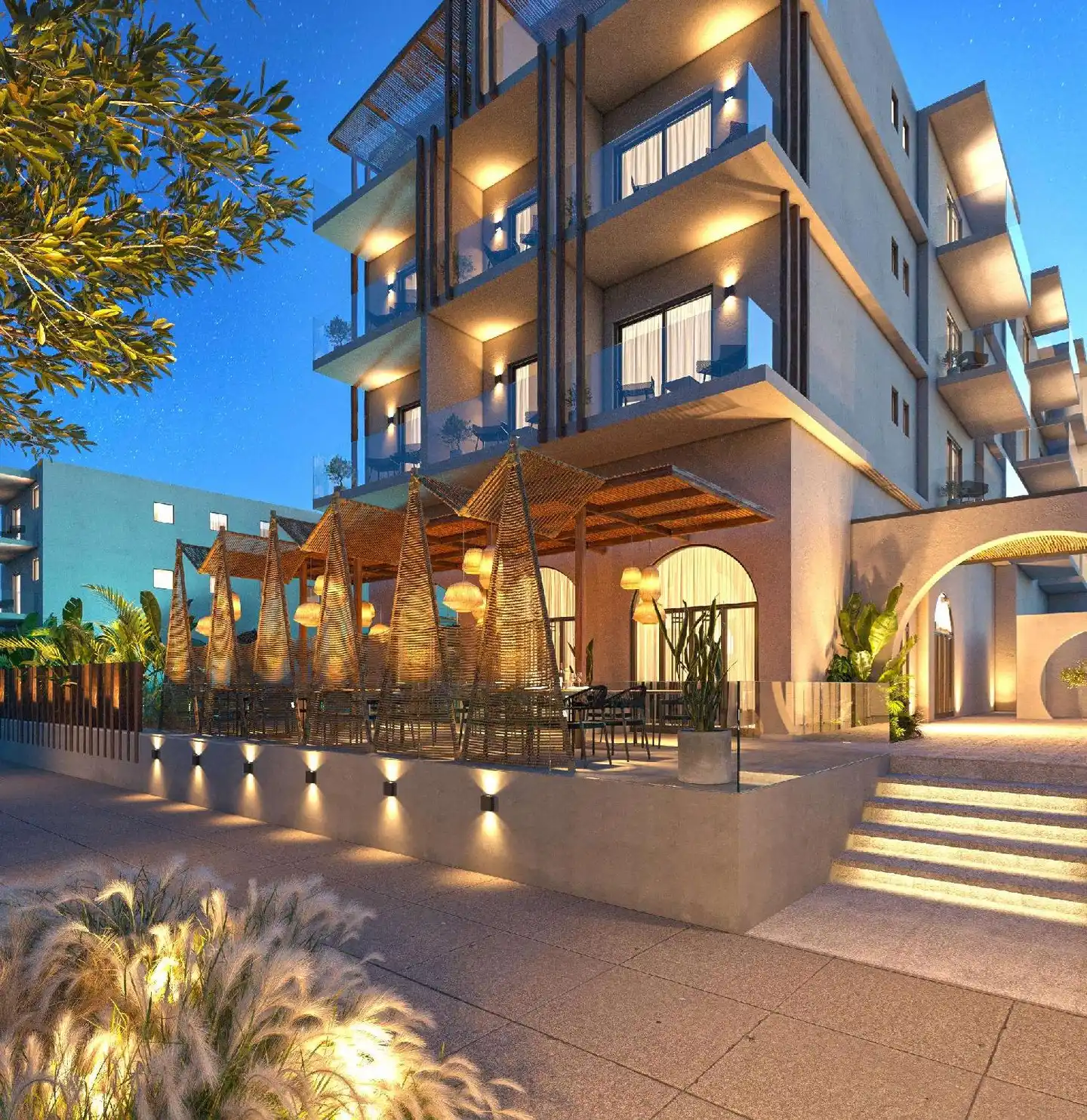 Cabana Blu Hotel & Suites Aussenansicht