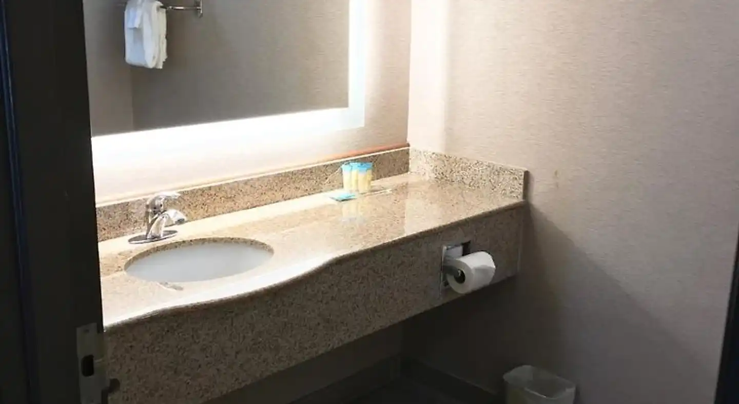 Wingate by Wyndham Convention Ctr Closest Universal Orlando Badezimmer