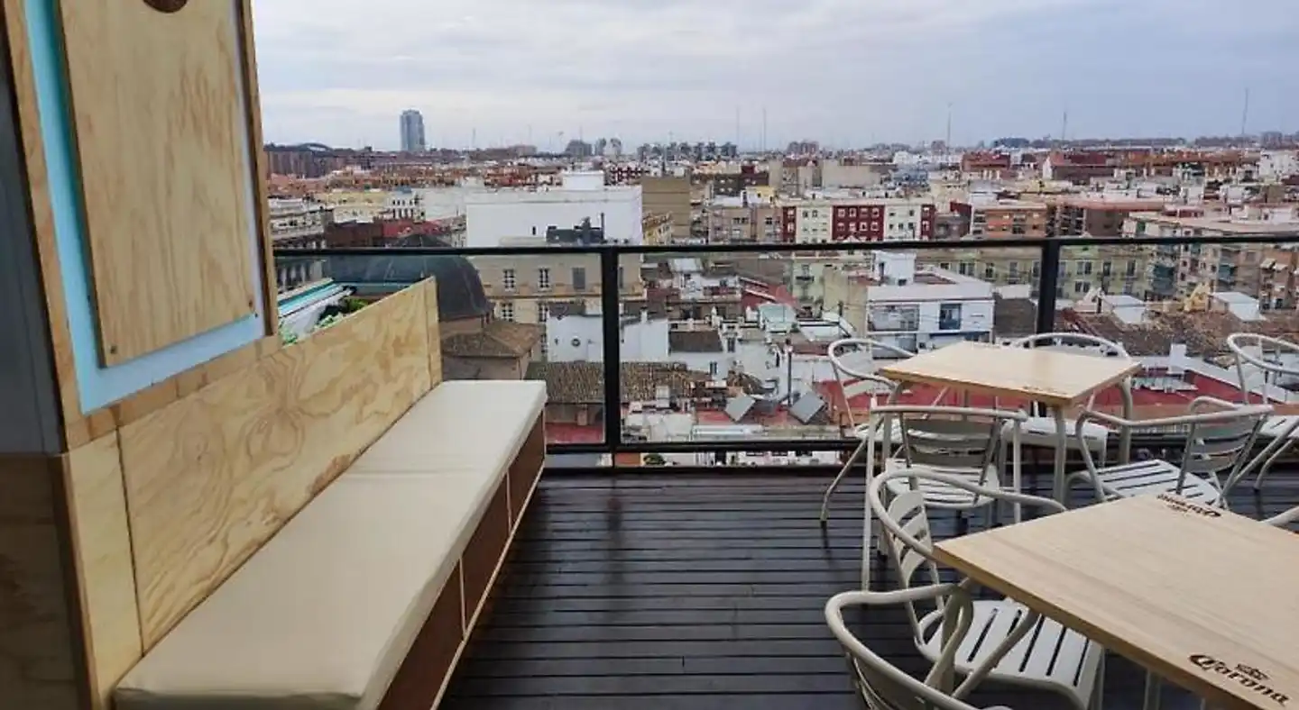 Sea You Hotel Port Valencia Terrasse
